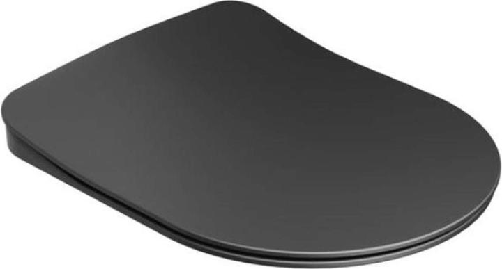 Ravak chrome - wc-bril, softclose, mat zwart