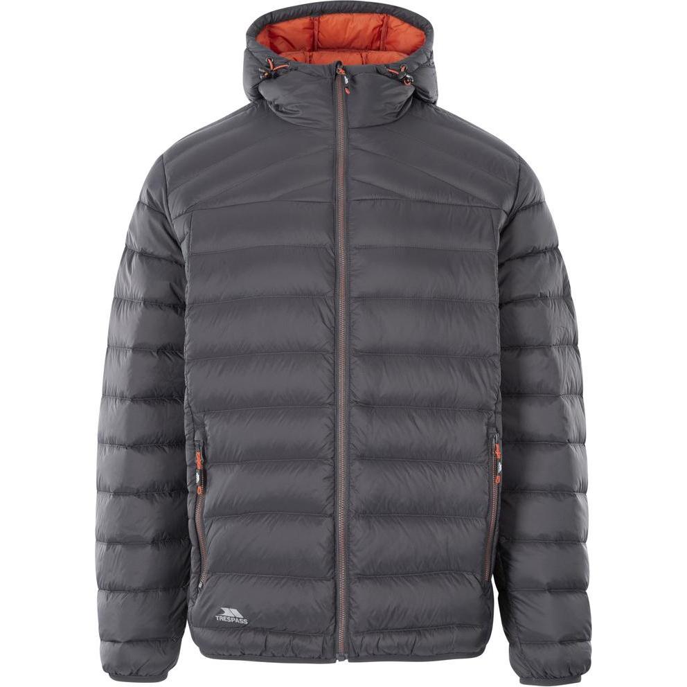 Trespass, Herren, Jacke, WHITMAN II - Herren Daunenjacke (XXL), Grau, XXL