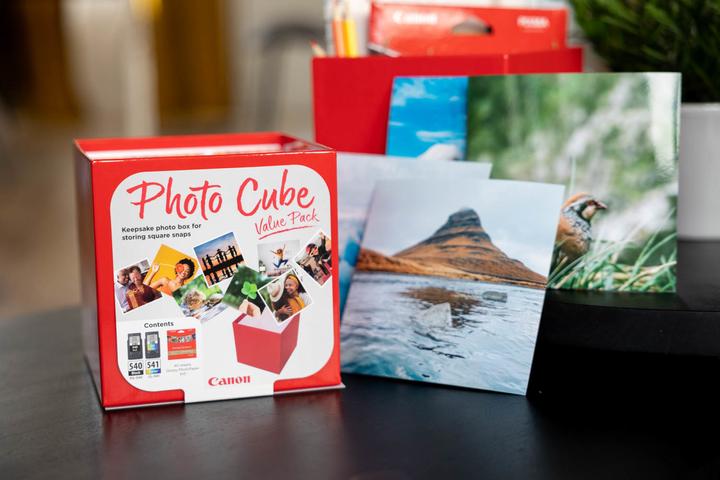 Produktbild Canon PG-540 / CL-541 Photo Cube Value Pack PP-201 13x13 cm 40 Bl (M, C, BK, Y)