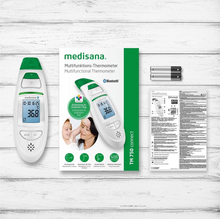 Produktbild Medisana TM 750 (Ohr, Stirn)