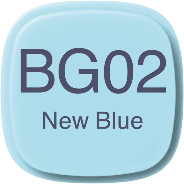 Actual product image Copic Graphic marker Classic type BG - 02 (BG02 - New Blue, 1 x)