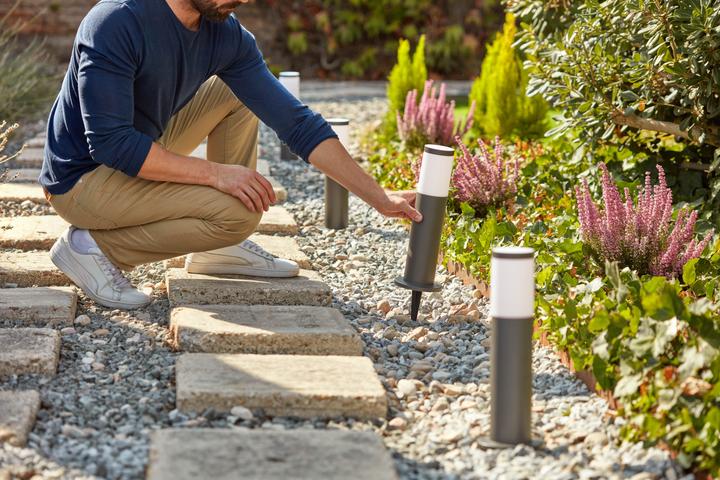 Produktbild Philips Outdoor Niedervolt Utrecht Sockel (600 lm, IP44)