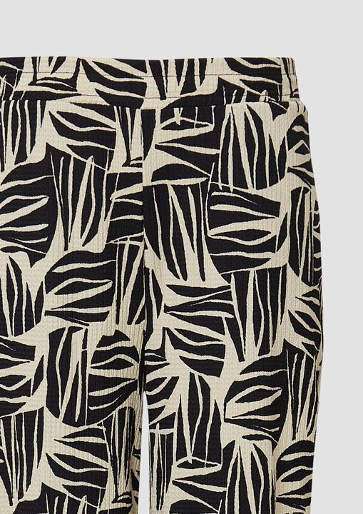 Produktbild s.Oliver Hose Strukturierte Jerseyhose mit Elastikbund (36)