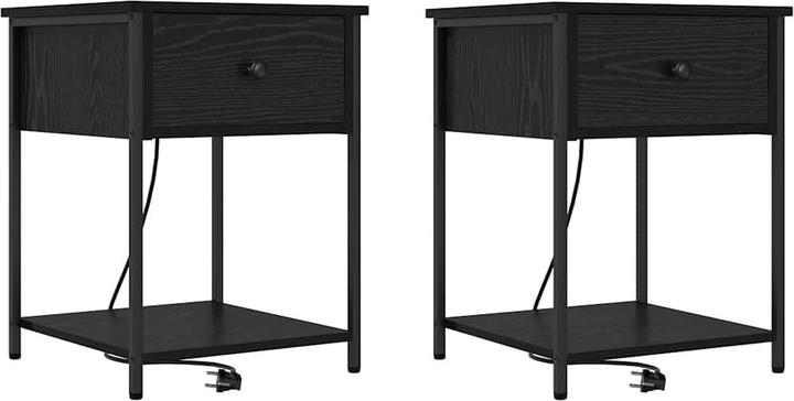 Produktbild vidaXL Moderner Nachttisch (42 x 41 x 56 cm)