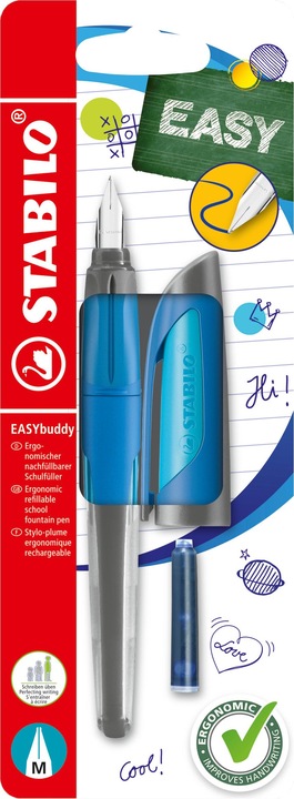 Produktbild STABILO EASYbuddy Schulfüller mit Standard-Feder (Blau, 1 x)