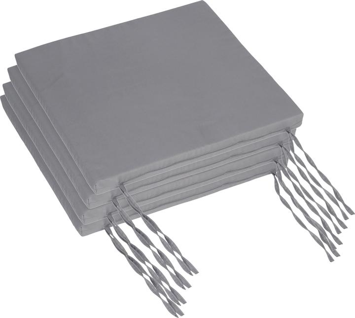 Relaxdays 4 coussins chaise