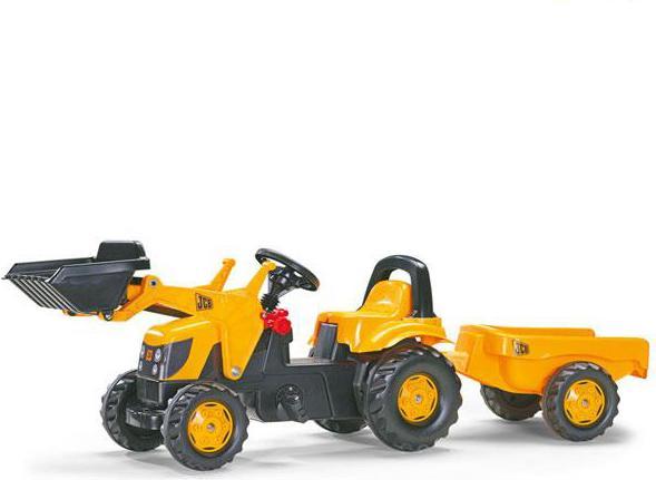 Actual product image Rolly Toys Pedal tractor JCB