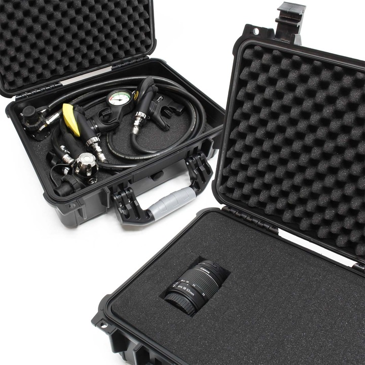 Actual product image Wiltec Protective equipment case Camera Hard Case Box S 27x24.6x12.4cm