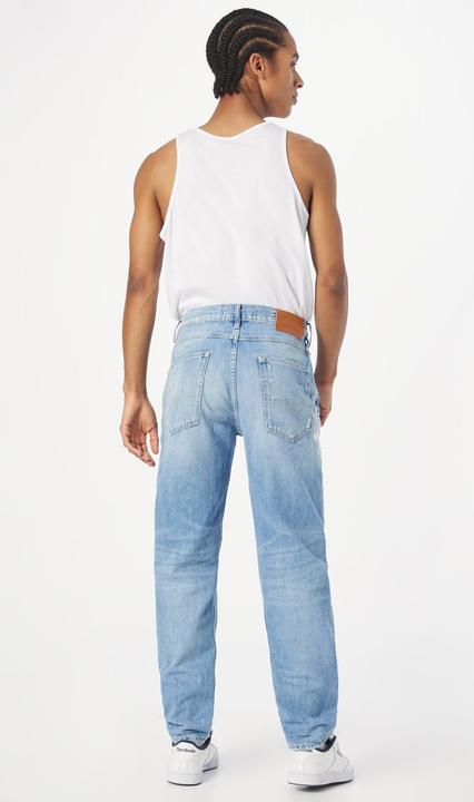 Image du produit Replay Jean Sandot coupe fuselée, taille haute, coton biologique certifié GOTS (W31/L32)