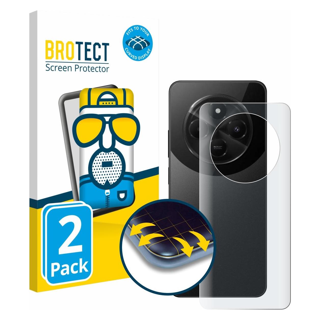 Protettore Anti Graffio Display Brotect Pellicola Protettiva Per Carpuride W702 / W702B / W702H Protezione Schermo Anti Riflesso