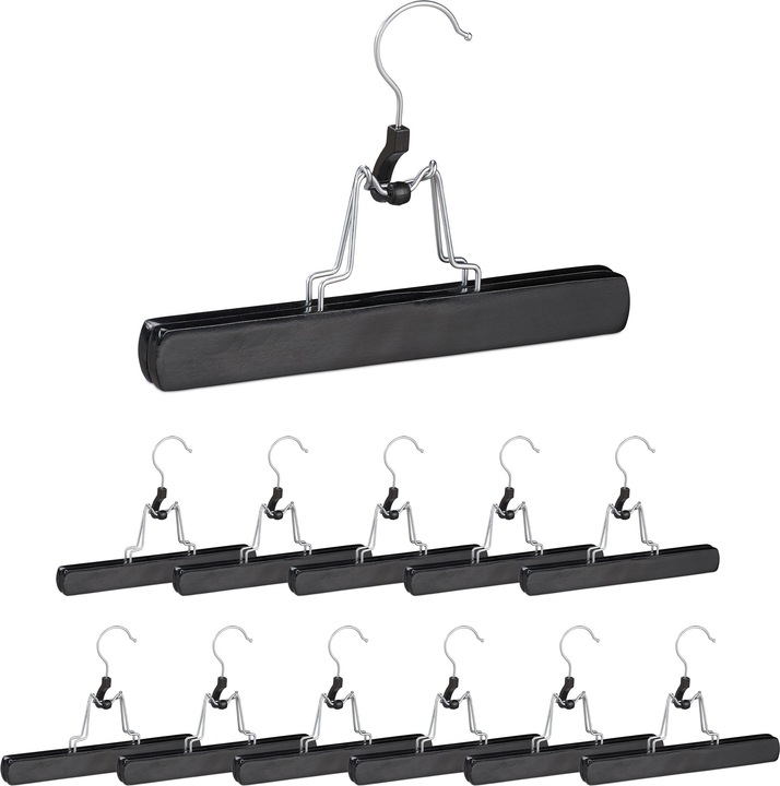 Actual product image Relaxdays Trouser Hanger Pack of 12 (12 x)