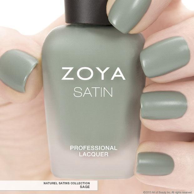 Actual product image Zoya Sage (Colour paint)