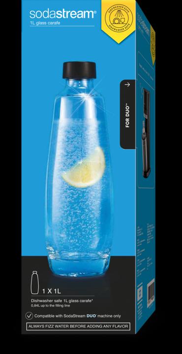 Produktbild SodaStream 1L Glaskaraffe für Duo