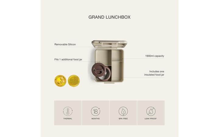 Produktbild Citron Lunchbox Tiger