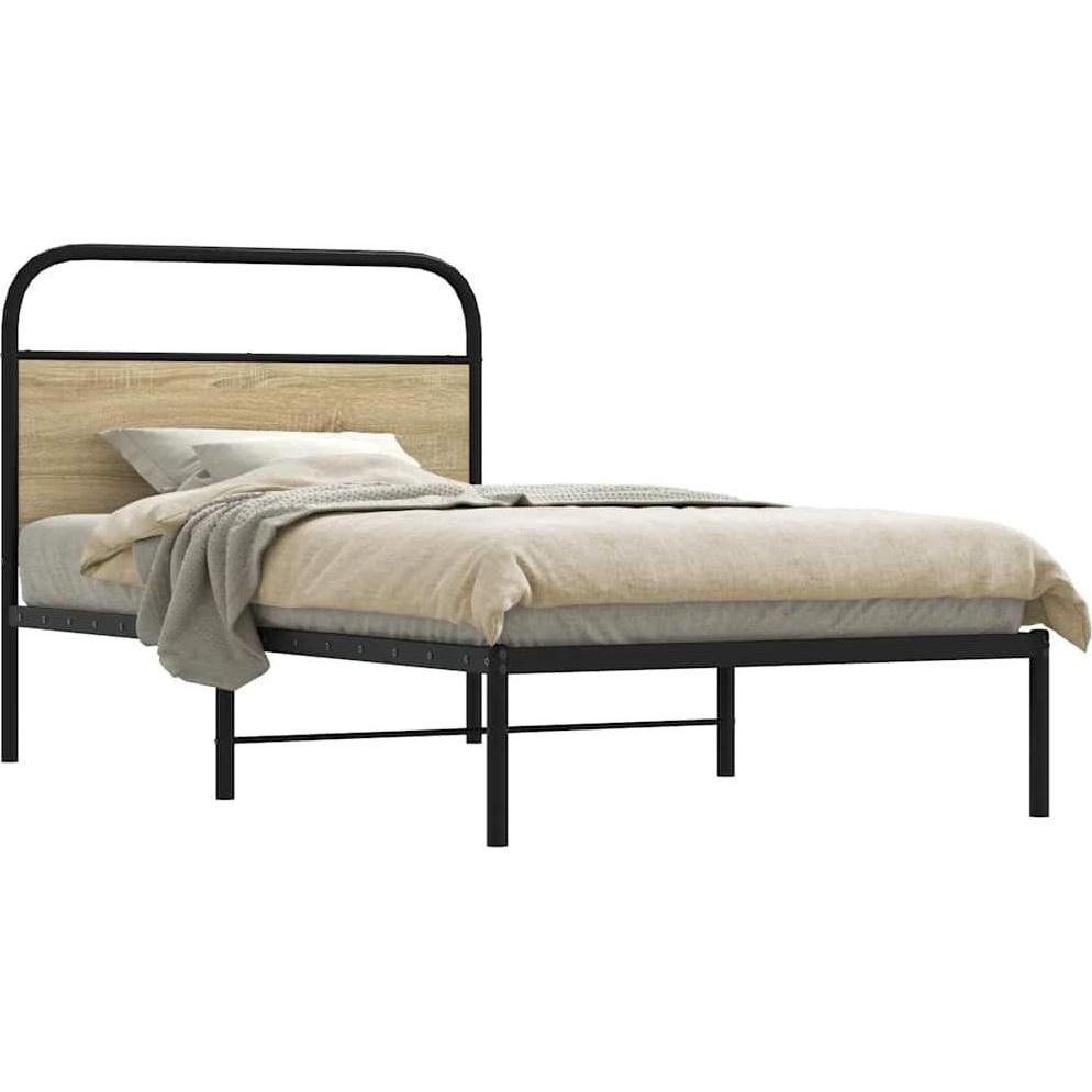 VidaXL, Bett, Bettgestell ohne Matratze (120 x 200 cm)