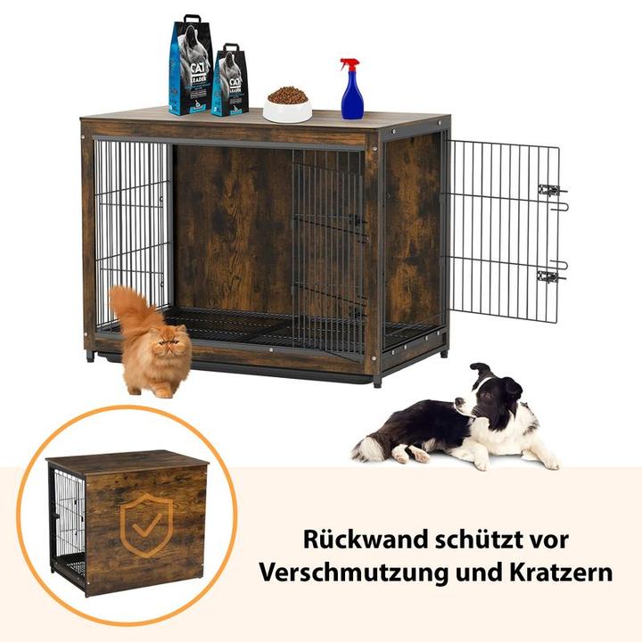 Produktbild Hermex Hundebox Katzenhaus Kaninchenstall Kleintierkäfig Hundekäfig Gehege