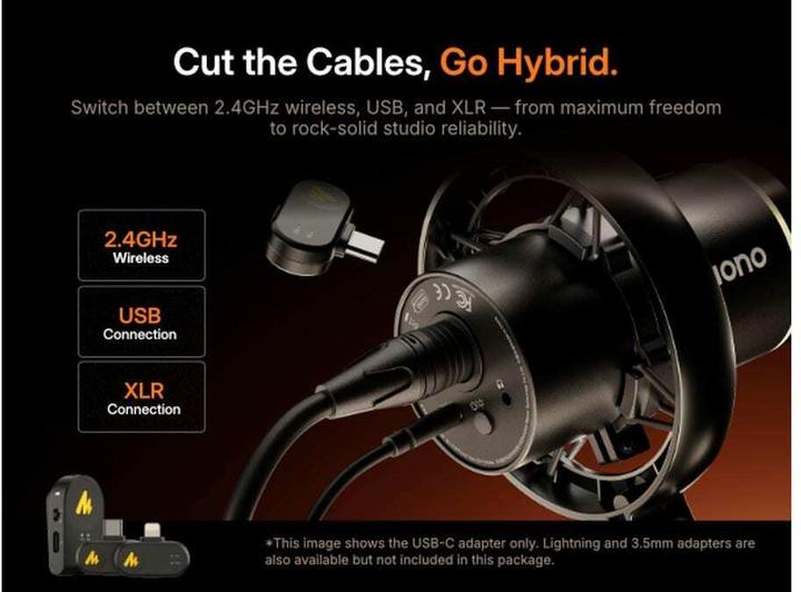 Actual product image Maono Mikrofon PD200WS Schwarz