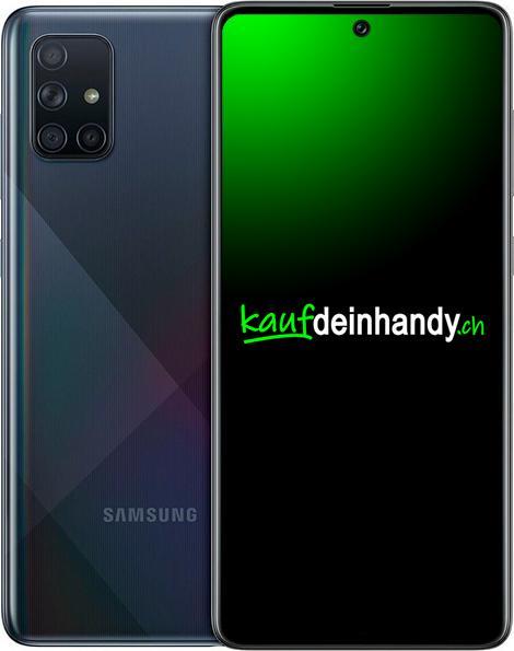 Produktbild Kaufdeinhandy.ch Galaxy A71 (128 GB, Schwarz, B / Sehr gut)