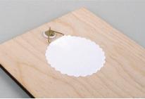 Produktbild Rayher Holz Motiv Herz, FSC Mix Credit, schwarz