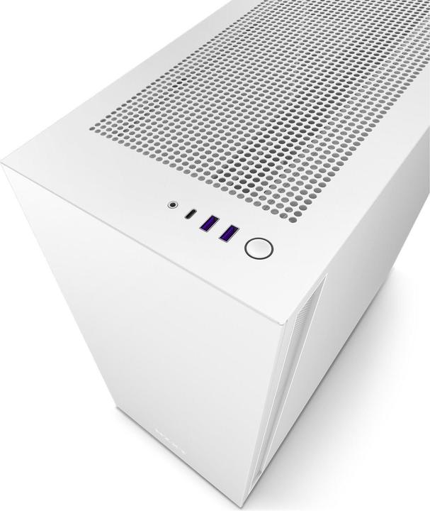 Productafbeelding NZXT H7 ALL White MidiTower glasvenster CM-H71BW-01 (ATX, mATX, E-ATX, Mini-ATX)