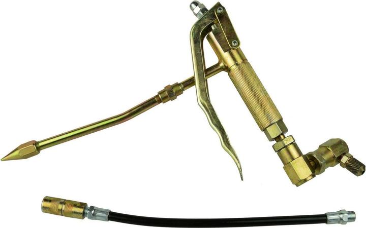 Actual product image GEKO Compressed air gun with metal/rubber hose