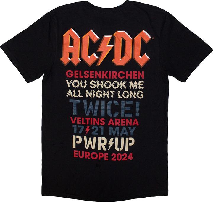 Produktbild AC/DC PWRDUP Gelsenkirchen '24 TShirt (S)