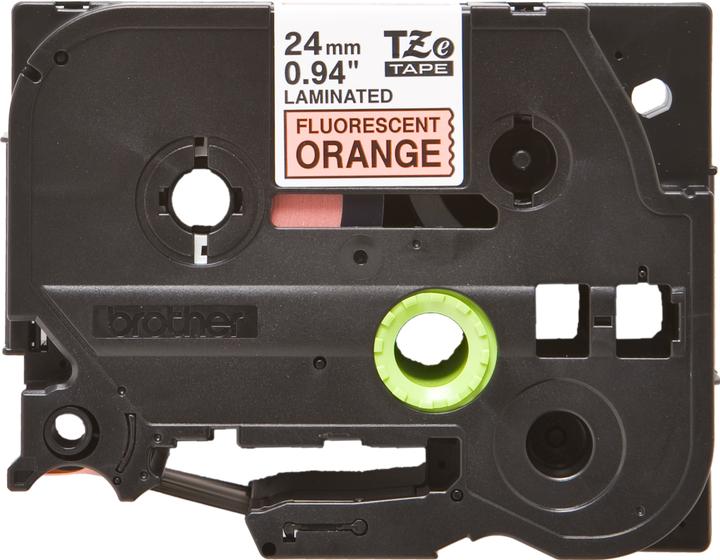 Produktbild Brother TZB51 24 Schwarz AUF Orange (2.40 cm, Orange, Schwarz)