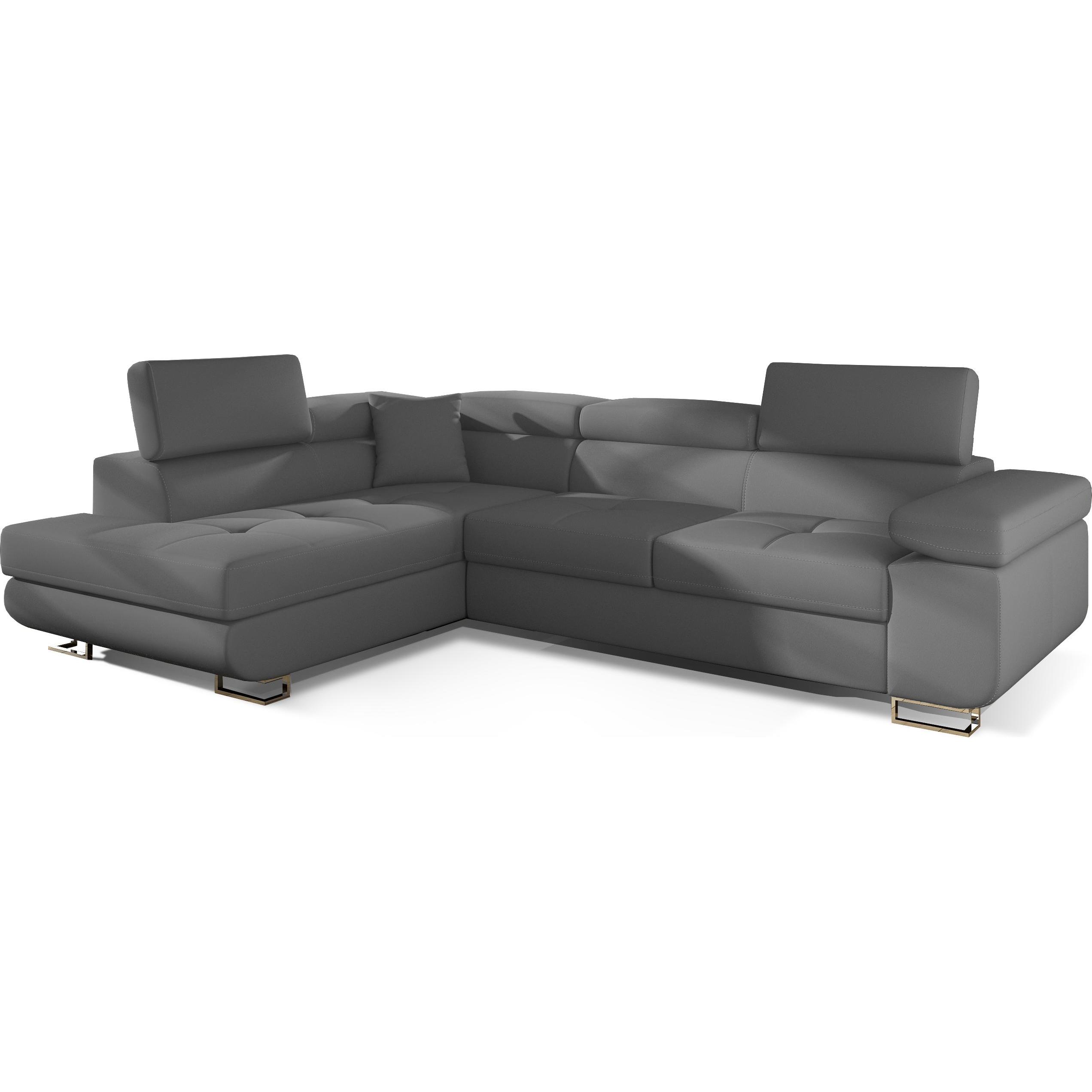 ELTAP, Sofa, Anton (Ecksofa, 4-Sitzer, Bettsofa)
