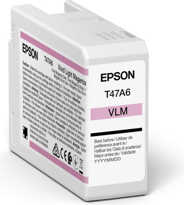 Epson Ink/Singlpck VividL MG T47A6 Pro 10 50ml (M)