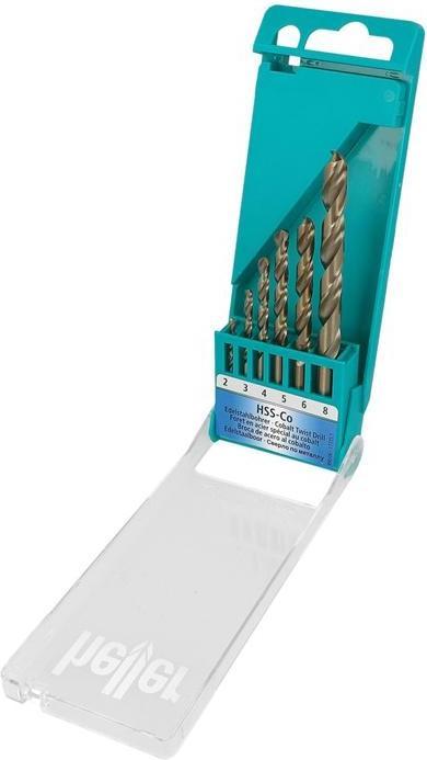 Produktbild Heller HSS Metall-Spiralbohrer-Set 6t (8 mm, 4 mm, 5 mm, 6 mm, 3 mm, 2 mm)