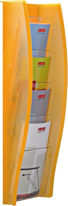 Produktbild Styro Styrodisplay Wandprospekhalter, 4 Fächer (A4)