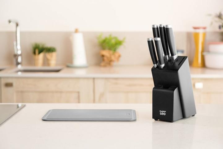 Produktbild BergHoff Messerblock-Set mit Messer Leo Graphite 6-teilig, Schwarz