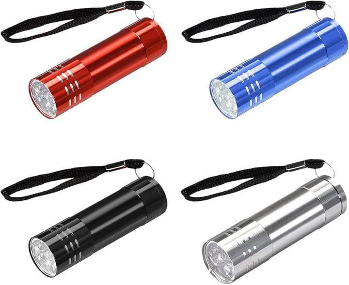 Produktbild Best Choice Taschenlampe COB-LED 9cm, silber
