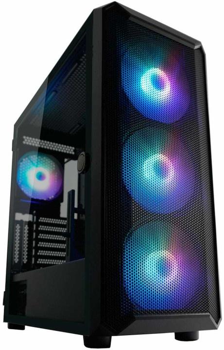 Actual product image Powercolor LC-Power Gaming 804B Obsession X RGB black retail case (ATX, mATX, Mini-ITX)