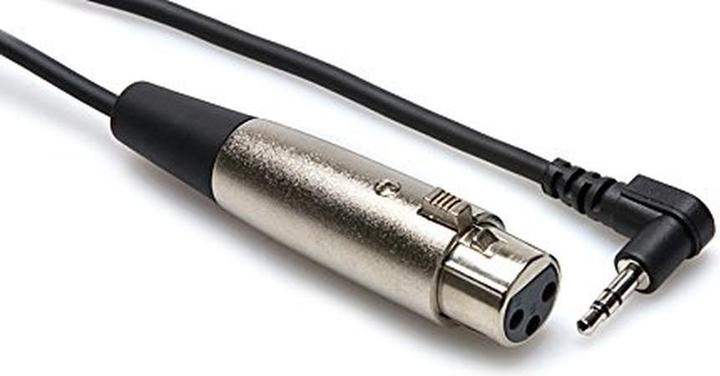 Hosa XVM-110F - Cable XLR,10F - 3.5mm TRS (3 m, AUX cable)