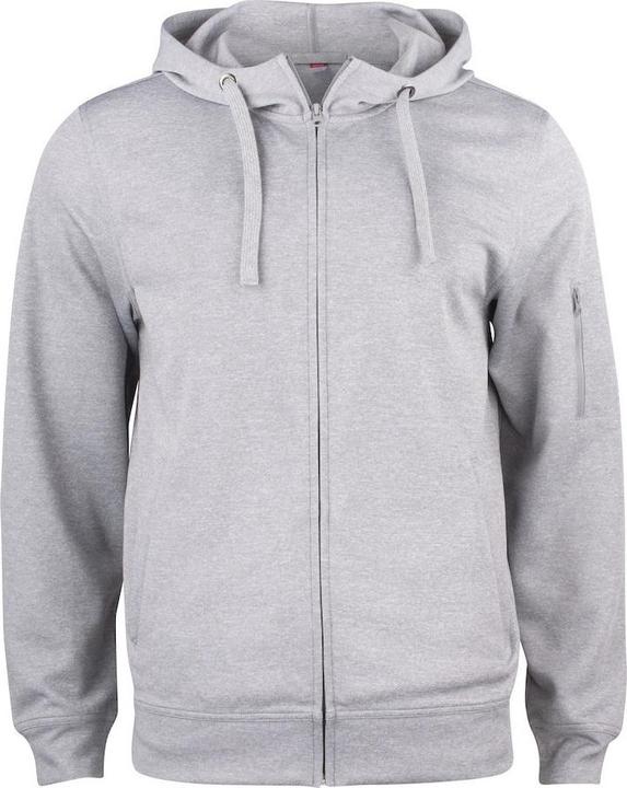Actual product image Clique Basic Hoodie With Full-length Zipper Active (M)