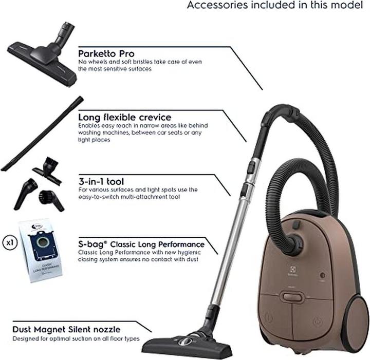 Actual product image Electrolux Vacuum Cleaner Eb61c3wbl