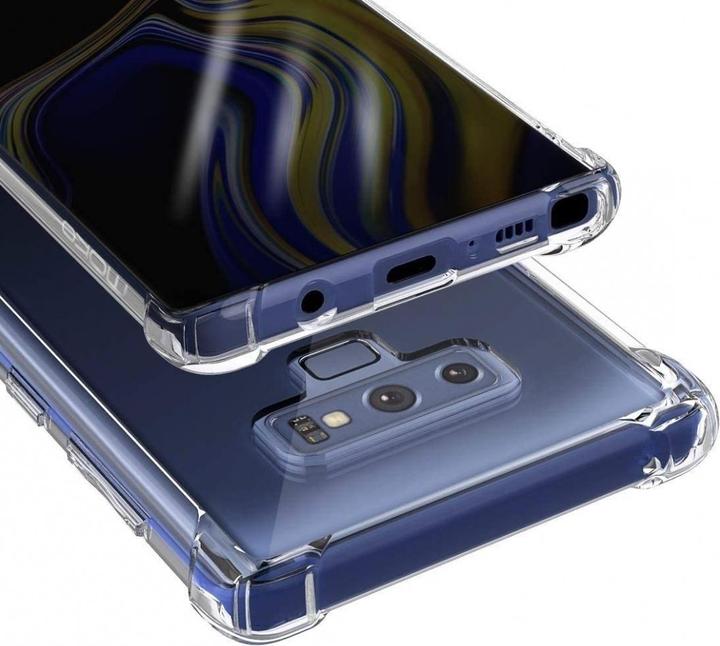 Actual product image Screenguard Samsung Galaxy Note9 Case Crystal Soft Airbag Bumper (Samsung Galaxy Note 9)