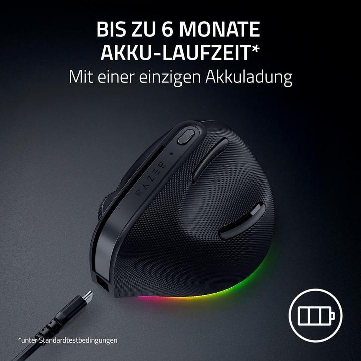 Actual product image Razer Pro Click V2 Vertical Edition (Cable, Wireless)