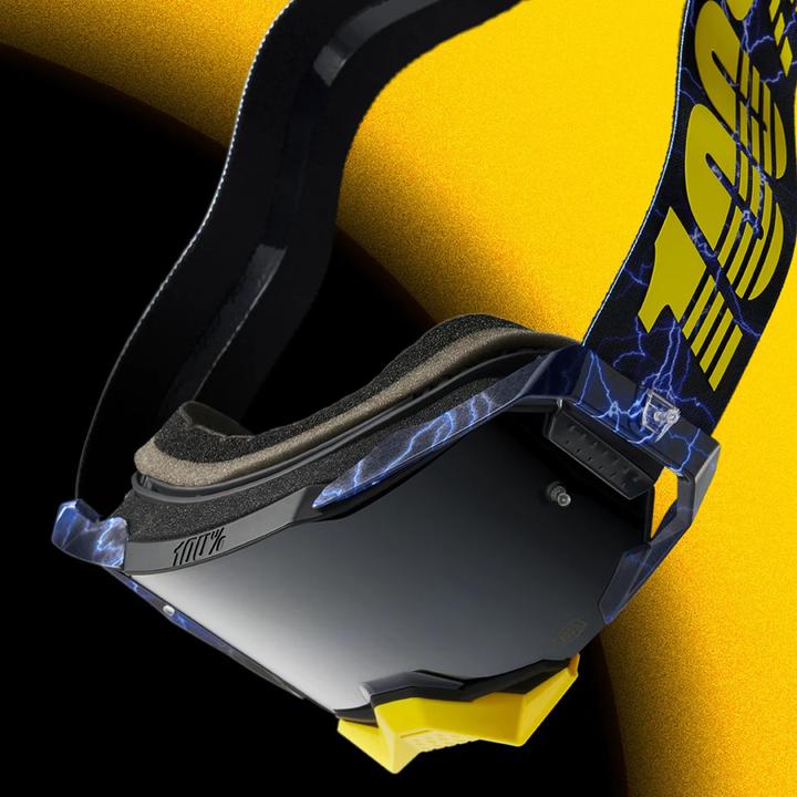 Produktbild 100% Goggle Armatic Forecast (Schwarz, Mirror Silver)