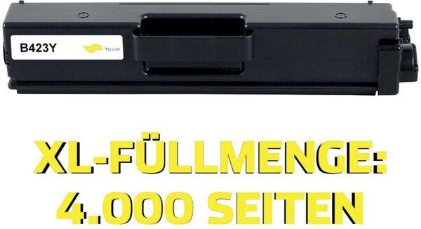 Produktbild Elite Screens Neoriginali Print4U Brother TN-423 (TN423Y), geltona kasetÄ—