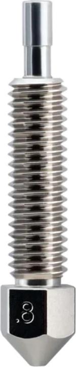 Actual product image MicroSwiss Micro Swiss Brass Plated Wear Resistant Nozzle for FlowTech™ Hotend (Blast pipe)