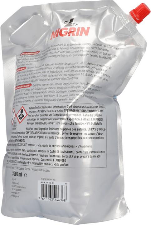 Image du produit Nigrin Nettoyant hiver pour vitres (3000 ml)
