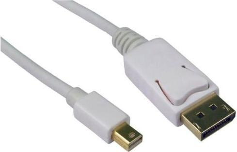 Produktbild Cables Direct CDL 2m MDP-DP White (2 m, DisplayPort, 1.1)