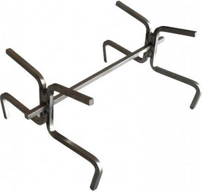Actual product image Swiss Cobra Burning stand (1 x 17.5 x 33.5 cm)