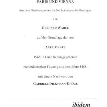 Paris und Vienna, Fachbücher