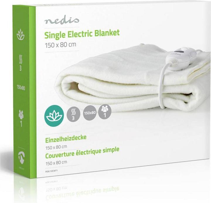 Actual product image Nedis Electric blanket (150 x 80 cm)