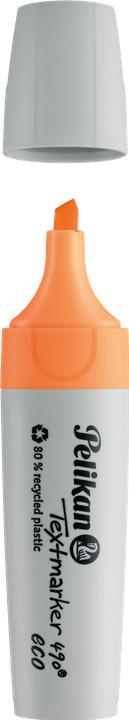 Actual product image Pelikan Highlighter 490 eco in FS neon orange (1x)