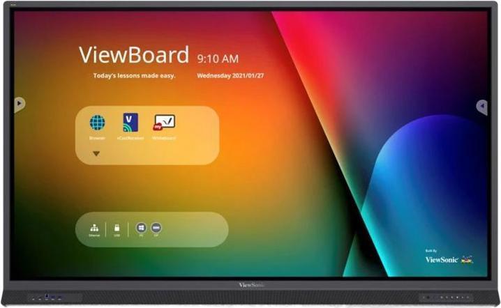 Produktbild Viewsonic ViewBoard 52serie touchscreen - 75inch - Android 9.0 - 400 nits - USB-C - DP - 2x20W + sub 40W Harm (3840 x 2160 Pixel, 75")
