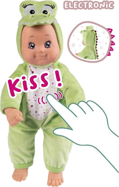 Produktbild Smoby Minikiss Croc Doll Asst